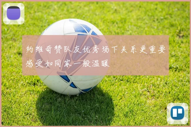 约维奇赞队友优秀场下关系更重要感受如同家一般温暖